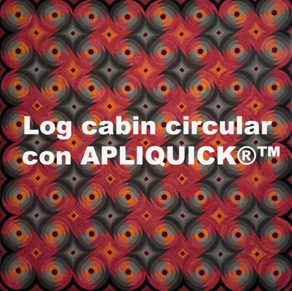 Log Cabin Circular con APLIQUICK®™ - Imagen 2